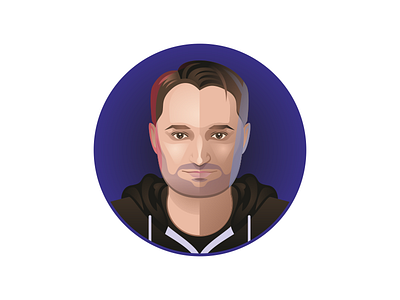 Portrait illustration portrait vector
