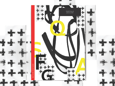 2 calligraphy collage poster