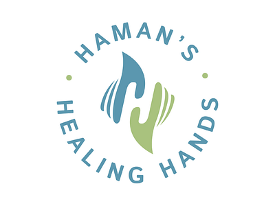 Haman’s Healing Hands Logo