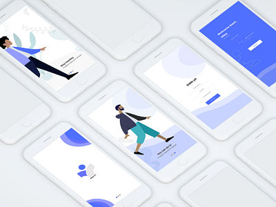 Fitness App adobe xd design design lovr graphics ui ux