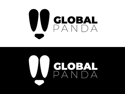 Global Panda #dailylogochallenge brand dailylogochallenge illustrator logo panda vector