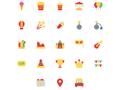 Festival icon set festival festival icon food holiday icon icon a day icon set location mask ticket
