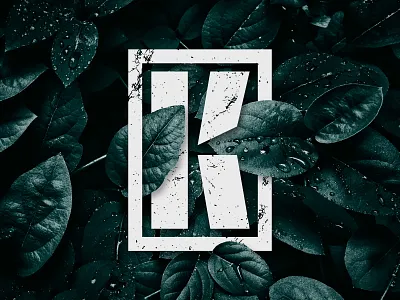 Karl Logo Display blue display green icon logo poster