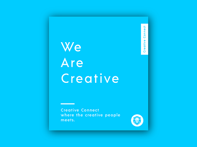 Creative Connect animation black white blue branding color colors creative creative connect dailyui design icon illustration lettering logo type typography user login vector web website