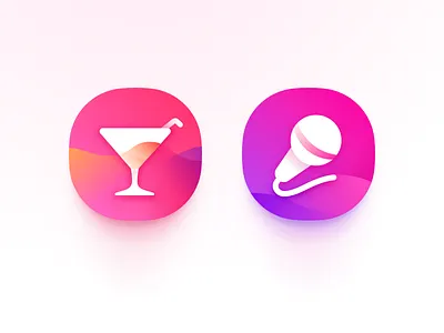 Saloon&KTV app bar icon ktv logo saloon