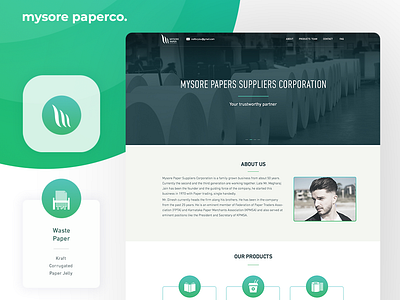 PaperCo. Product Design branding design icon landing page logo product product branding product card theme travel ui uiux user interface ux vector visual design web web desgin website