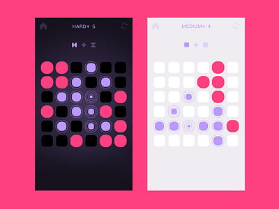 Big Touch (mobile game) app design game interface ios mobile puzzle ui ux
