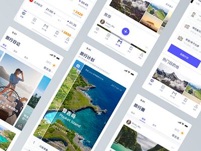 Travel App Part2 app ios iphone x travel trip ui