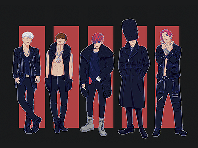 BIGBANG illustration
