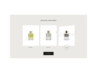 Product Hover animation art direction design interaction minimal ui uiux webdesign website