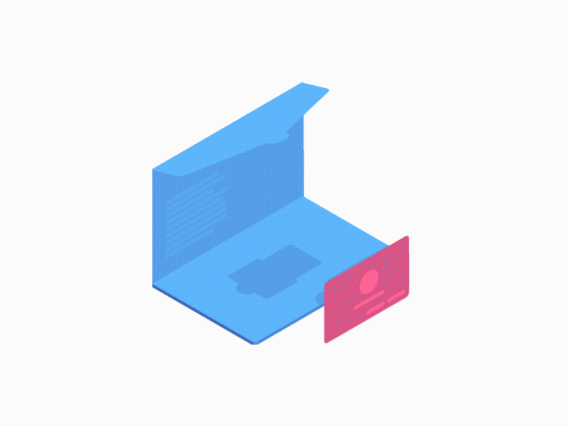 Envelope and card animation by Daryna Dovha on Dribbble