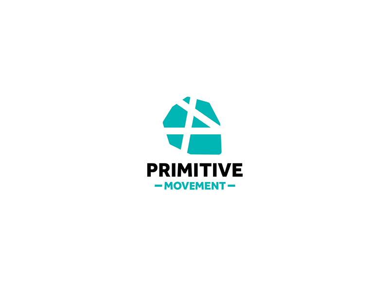 Primitive Logo Animation app icon design animation mobile branding freerun sport movement parkour logo logo animation motion graphic logodesign mark minimal minimal parkour logo design mark modern monogram parkour