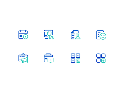 SthIcon#02 diagnosis evaluation follow up icon more qr code remotely satisfaction