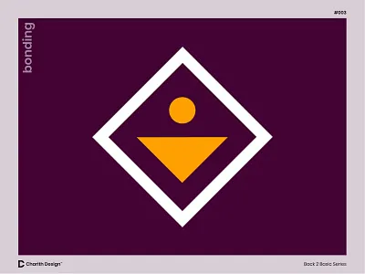 Bonding – Back 2 Basic Series 003- Charith Design™ blace brand designer branding charithdesign design flat helloblace icon illustration lettering logo minimal theaspries theblace type typography ui design ux vector