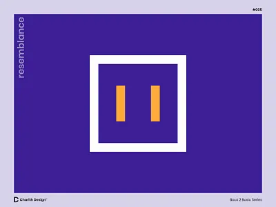 Resemblance – Back 2 Basic Series 005- Charith Design™ blace brand designer branding charithdesign design flat helloblace icon illustration lettering logo minimal theaspries theblace type typography ui design vector