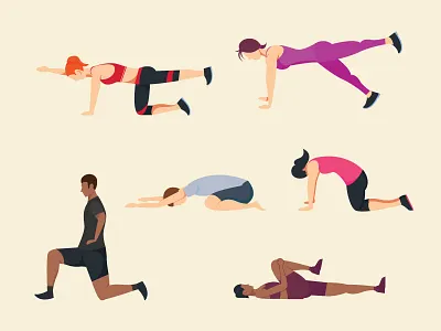 Exercises Illustration 2d avatar character character design dribbble flat illustration shot vector