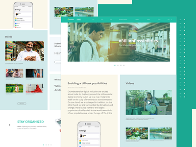 WhatsApp In India design typography ui web website