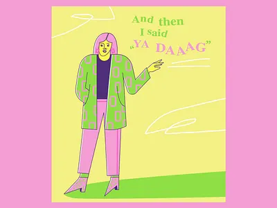 DAAAAAAAG apple applegrenn clothes daaag dahag design fashion graphic green illustration nederland nl pantone pattern pink thenetherlands ui vector