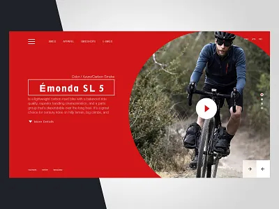 Bike Return Daily 05 app bike ride design landing page nature ride app ui ux web website