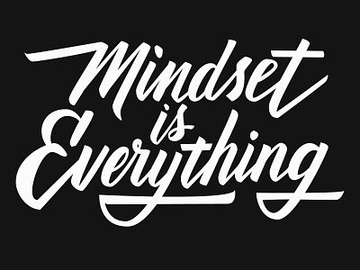Mindset Y'all beziers brand branding brush brush lettering design everything hashtaglettering illustrator lettering logo mindset mindsetiseverything script type typography vector