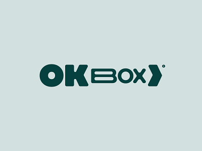 OK Box custom custom lettering custom type customtype design graphic design graphicdesign id identity logo logotype typo typographic typography