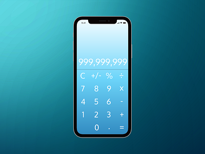 Daily UI #004 Calculator 004 calculator dailyui 001 ui ux design
