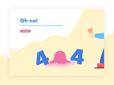 404 page - Daily UI 008 daily 100 daily ui daily ui 008 dailyui design error 404 illustration ui uidesign vector web