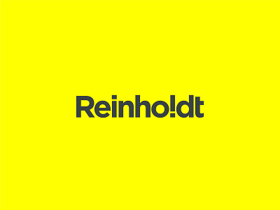 Reinho!dt Logo cleanlogo logo logodesign logodesigner personal brand personalbranding simple