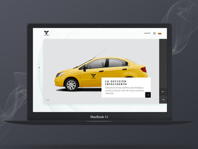 Taximo Web Concept city design flat simple transport ui ux web white