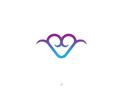 Royal Love logo branding colorful design company company brand logo create logo design design art food shop fresh design gradient color graphic design love minimalist minimalist logo royal royal logo shop vector vector art