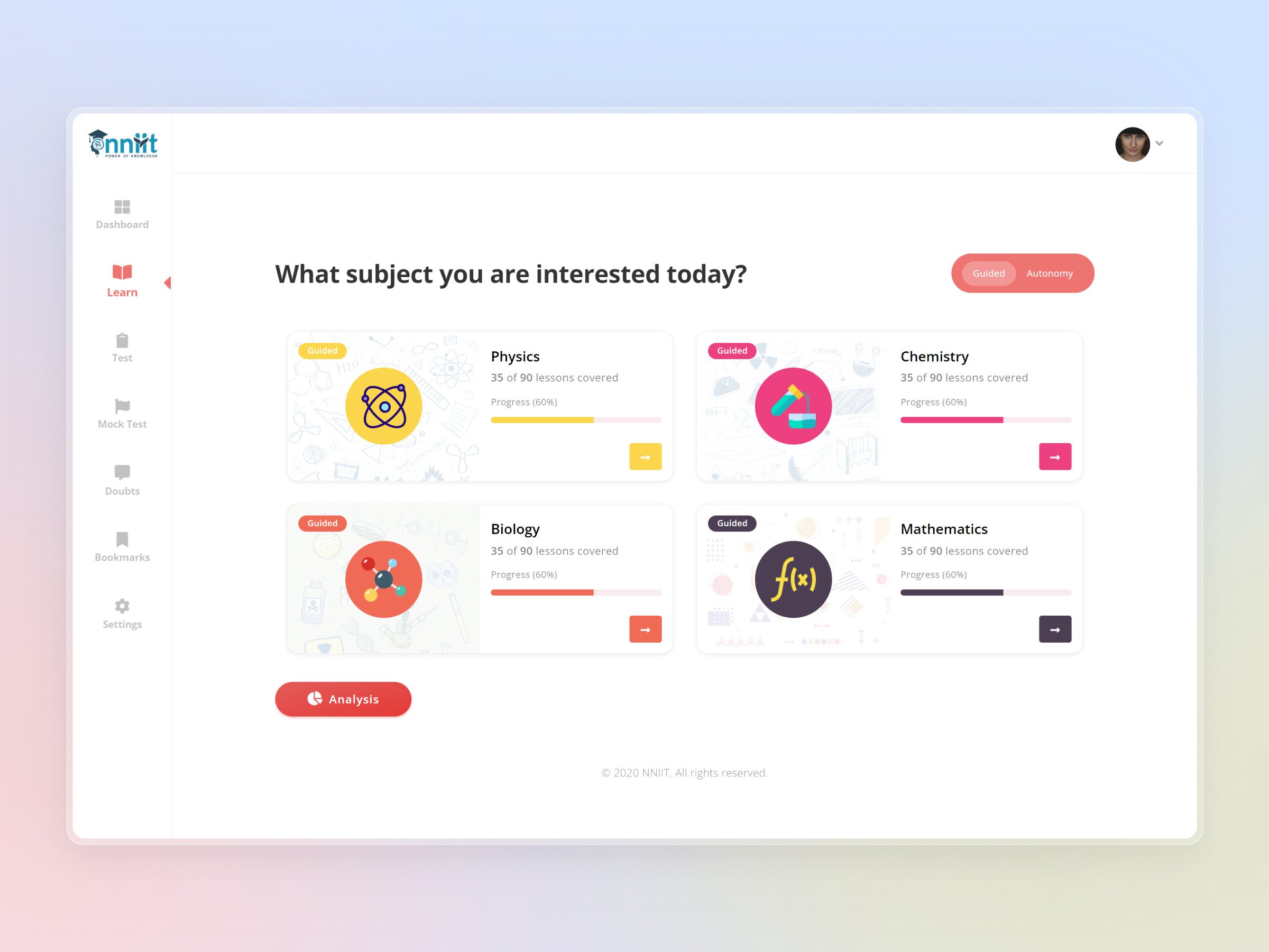 NNIIT LMS admin dashboard craftnotion dashboard dashboard design edtech home page homepage landing landing page landingpage learning management system lms student dashboard student panel webdesign