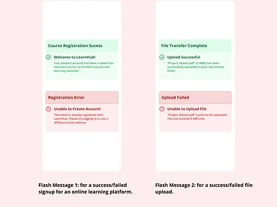 Flash Message #DailyUI app branding design graphic design illustration logo typography ui ux vector