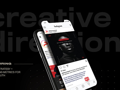 Snippet from OX Annual Report annual report digital digital marketing sleek design social media youth marketing
