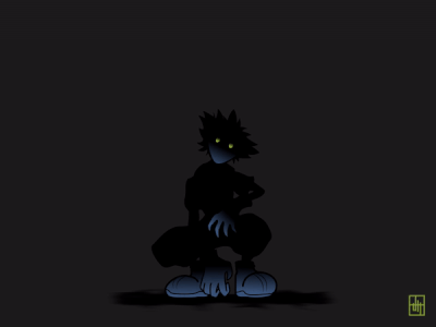 Anti-form Sora after affects design gif illustration kingdom hearts motion sora vector