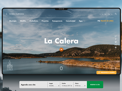 La Calera design ui user experience ux web design