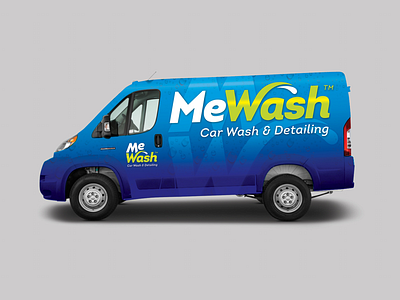 MeWash Vehicle Wrap Design