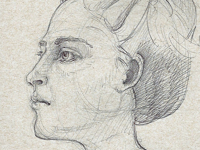 Angelina 5 Min figure drawing life drawing