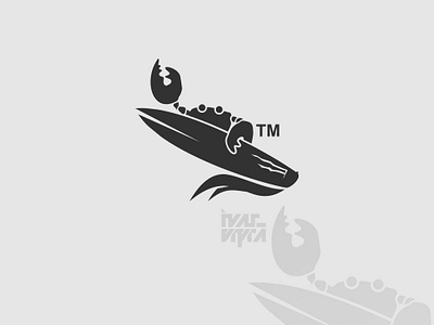 Surfing Crab Mark animal brand branding brandmark crab forsale icon identity illustration logo logoforsale logogram logomark mark ocean sale sea surf symbol vector