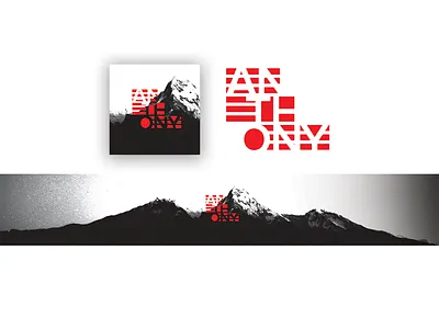 Personal Branding and Identity anthony blocks logo design mountain urban