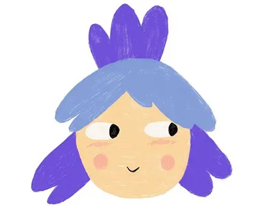 That look in her eyes characters drawing illustration ipad process procreate sketching testing