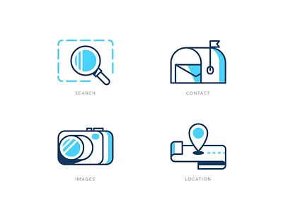 Mini icon set - FREE app camera camera icon contact designer drawing finder flat free graphic icon icon sets illustration images location search sydney vector william william nghiem