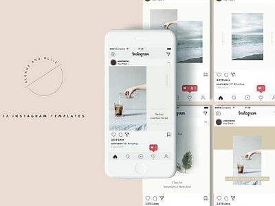 Sloane Instagram Templates blog blog design blogger blogger instagram blogger template branding elegant instagram instagram posts instagram stories instagram template instagram templates lifestyle blogger minimal design template sloane instagram templates social media social media template social media templates template templates