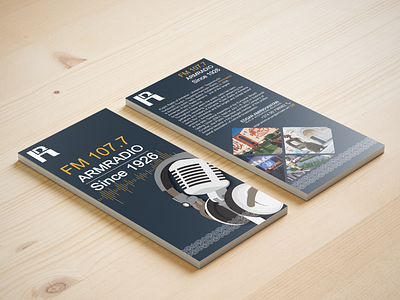 Flyer Design for Public Radio of Armenia adobe illustrator adobe photoshop cc armradio flyer flyer design radio