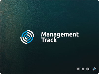 Management Track Logotype branding clean design flat icon identity lettering logo logotype mark minimal symbol trademark type typography