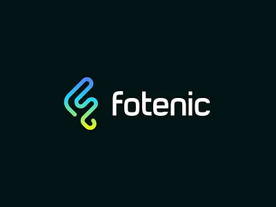 Fotenic / led lighting / logo design crypto blockchain crypto currency f f letter f logo flat logo gradient gradient logo kharkiv kharkov led led lighting lighting logo designer logo icon logo mark logo symbol new york tech logo ukraine