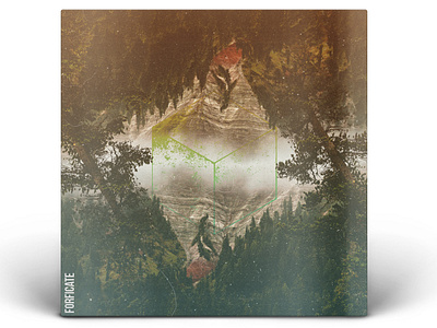 FORFICATE - Album Cover abstract album album art album artwork album cover album cover design cloud color design forficate geometry gradiant illustration kev andré perrin light nature space vintage