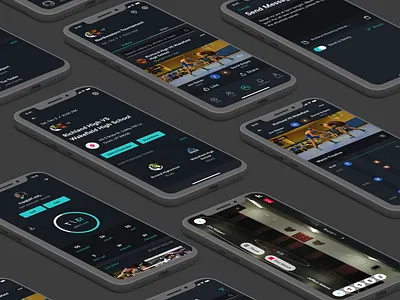 Wrestling App app design figma ios sketch