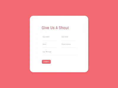 Daily Ui 082 Form app contact contact form contact us dailyui dailyui 082 form ui website