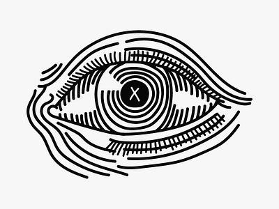 Its all in the eyes, Chico art blackwork chicago design eyes grunge hand drawn illustration linework