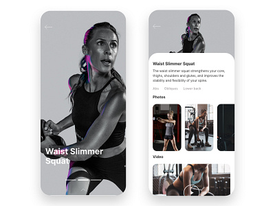 Fitness App dailyui design ui ui design ui designer uidesign uidesigner uiux ux